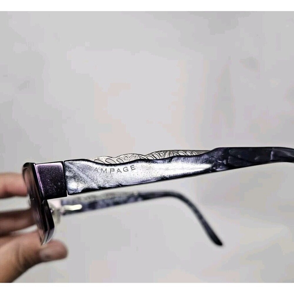 RAMPAGE R181 PLUM PURPLE 51/17/135 FLEX HINGE EYEGLASSES FRAME - Picture 11 of 14